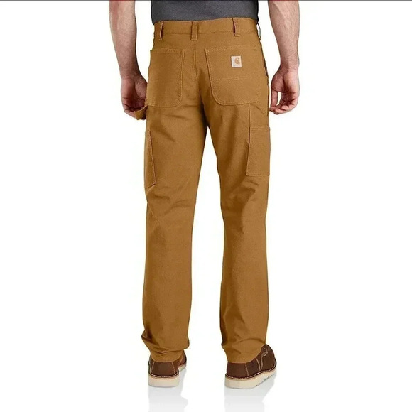 RUGGED FLEX® RELAXED FIT DUCK UTILITY WORK PANT - Picture 3 of 4